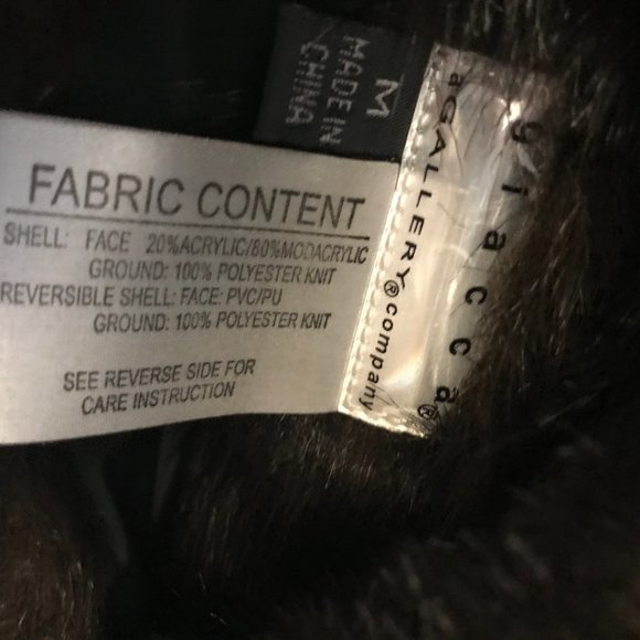 GLACCA REVERSIBLE BLACK VEST Medium - Picture 3 of 5